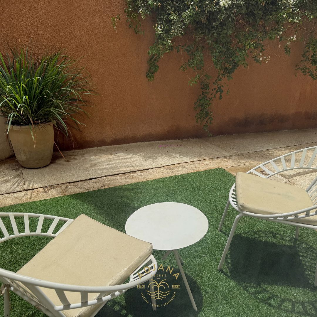 terrasse nord Location saisonnière SALY SÉNÉGAL